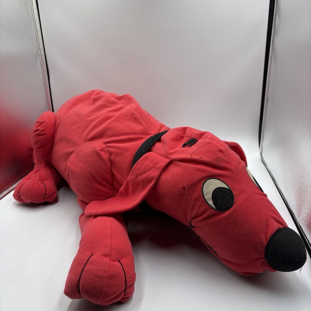 Clifford‎ the Big Red Dog Plush 2002 Scholastic 29" Large Stuffed Toy